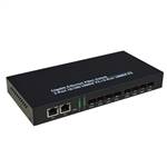 8-port GE SFP & 2-port 10/100/1000Base-T RJ45, Gigabit Ethernet Switch / SFP Media Converter