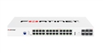 FS-124G-FPOE - Fortinet FortiSwitch 124G-FPOE - switch - 24 ports - managed - rack-mountable