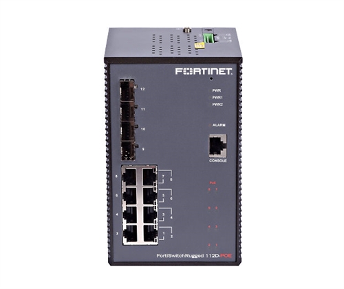 FSR-112D-POE - Fortinet FortiSwitch Rugged 112D-POE - switch