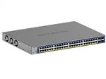 Netgear GS752TXP Gigabit PoE+ Smart Switches with 4 Dedicated 10G SFP+ Ports