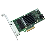 Intel I350 Quad RJ45 Port Ethernet Server Adapter, 4 Ports, RJ45, 10/100/1000, PCIe, I350