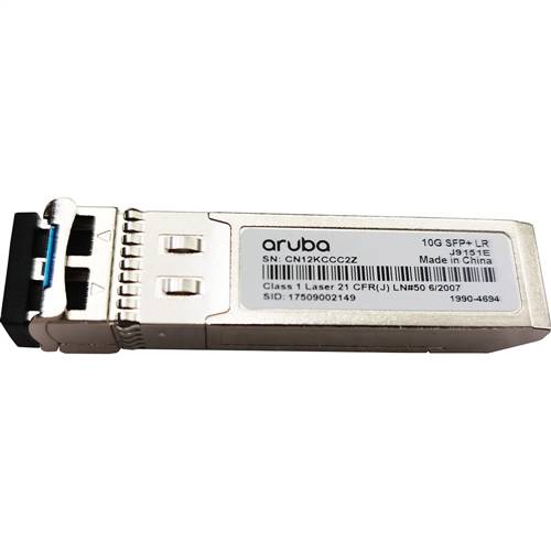 Aruba J9151E 10G SFP+ LC LR 10km SMF XCVR