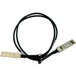 Mellanox MCP2104-X001B passive copper cable, ETH 10GbE, 10Gb/s, SFP+, 1m, Black Pulltab, Connector Label