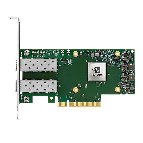 NVIDIA Mellanox MCX621202AC-ADAT ConnectX�-6 Dx EN Adapter Card, 25GbE Dual-Port SFP28, PCIe4.0 x8