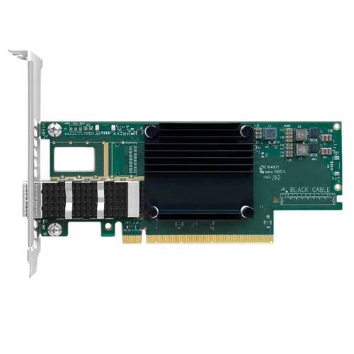 NVIDIA MCX653105A-ECAT ConnectX-6 VPI Adapter Card, 100Gb/s Single-Port QSFP56, PCIe 4.0 x16