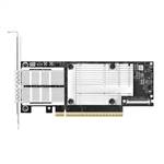 NVIDIA Mellanox MCX755106AS-HEAT ConnectX-7 VPI Adapter Card 200GbE/NDR200, Dual-Port QSFP112, PCIe 5.0 x16