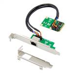 Mini PCI Express 1-port RJ45 Gigabit Ethernet Network Adapter with Intel JL82574L Chip
