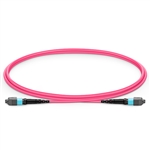 Multimode MPO-12 (Female) To MPO-12 (Female) Trunk Cable (12 Fiber, 50/125 OM4, LSZH)