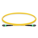 Single Mode MPO-12 (Female) To MPO-12 (Female) Trunk Cable (12 Fiber, 9/125 OS2, Type B, LSZH)
