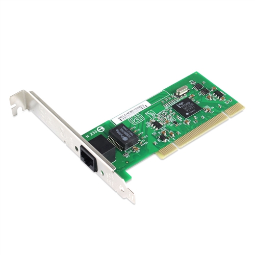 PCI Gigabit Ethernet Single RJ45 Port Network Interface Card, Intel ...