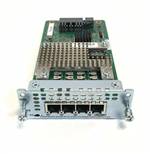 Cisco NIM-4FXS 4-Port Network Interface Module - FXS. FXS-E and DID
