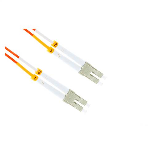 20m (65.6ft) 62.5/125 OM1 LC to LC UPC Duplex Multimode Fiber Optic Patch Cable