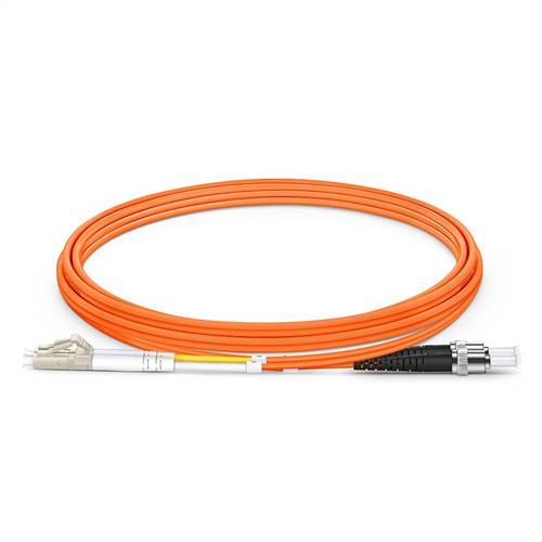 2m (6.6ft) 62.5/125 OM1 LC to ST UPC Duplex Multimode Fiber Optic Patch Cable