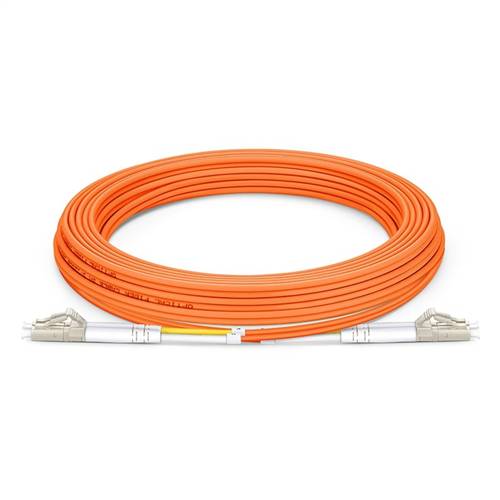 5m (16.4ft) 50/125 OM2 LC to LC UPC Duplex Multimode Fiber Optic Patch Cable