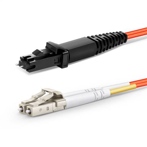 30m (98.4ft) 50/125 OM2 LC to MTRJ UPC Duplex Multimode Fiber Optic Patch Cable