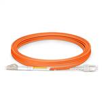 3m - 50/125 OM2 LC to SC UPC Duplex Multimode Fiber Cable