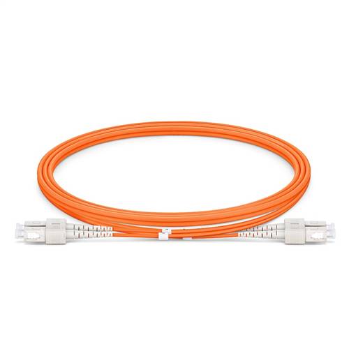 1m (3.3ft) 50/125 OM2 SC to SC UPC Duplex Multimode Fiber Optic Patch Cable