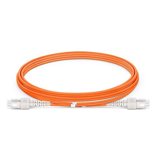 2m (6.6ft) 50/125 OM2 SC to SC UPC Duplex Multimode Fiber Optic Patch Cable