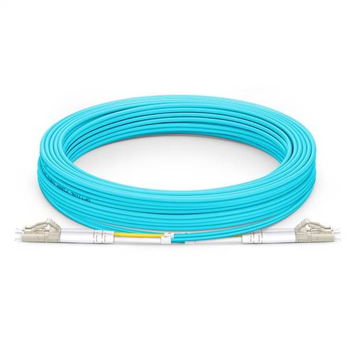 30m (98.4ft) 10Gb 50/125 OM3 LC to LC UPC Duplex Multimode Fiber Optic Patch Cable