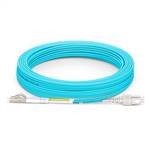 15m - 10Gb 50/125 OM3 LC to SC UPC Duplex Multimode Fiber Cable