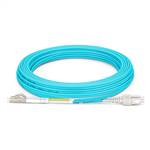 7m - 10Gb 50/125 OM3 LC to SC UPC Duplex Multimode Fiber Cable