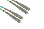 20m - 10Gb 50/125 OM3 SC to SC UPC Duplex Multimode Fiber Cable