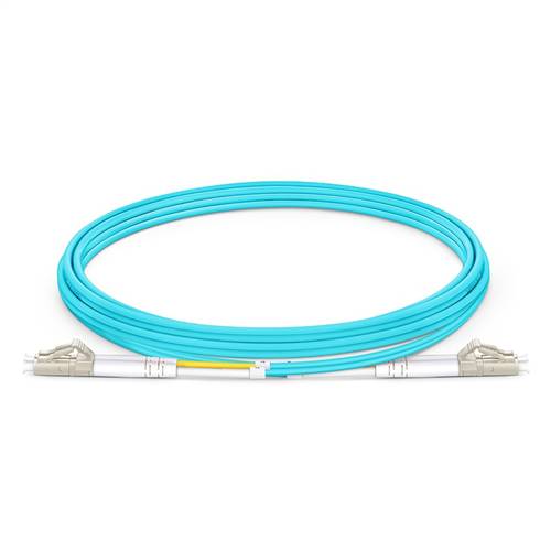 2m (6.6ft) 40Gb 50/125 OM4 LC to LC UPC Duplex Multimode Fiber Optic Patch Cable