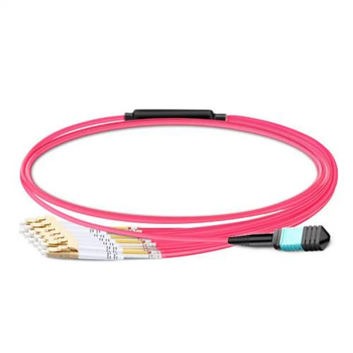 5m (16.4ft) 100Gb 50/125 OM5 LC to LC UPC Duplex Multimode Fiber Optic Patch Cable