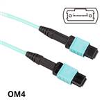 MM OM4 MPO to MPO Trunk Cable, 12 Fiber, Fem, Type B, LSZH, 10m
