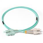 100m - 40Gb 50/125 OM4 SC to SC UPC Duplex Multimode Fiber Cable