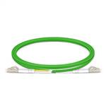0.5m - 100Gb 50/125 OM5 LC to LC UPC Duplex Multimode Fiber Cable