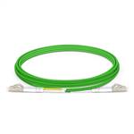 2m - 100Gb 50/125 OM5 LC to LC UPC Duplex Multimode Fiber Cable