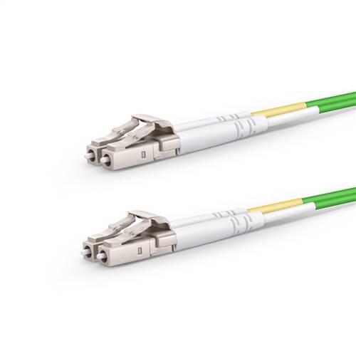 30m (98.4ft) 100Gb 50/125 OM5 LC to LC UPC Duplex Multimode Fiber Optic Patch Cable