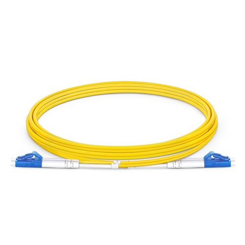 2m (6.6ft) 9/125 OS2 LC to LC Singlemode Duplex Fiber Optic Patch Cable