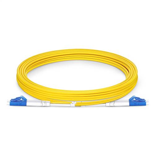 3m (9.8ft) 9/125 OS2 LC to LC Singlemode Duplex Fiber Optic Patch Cable