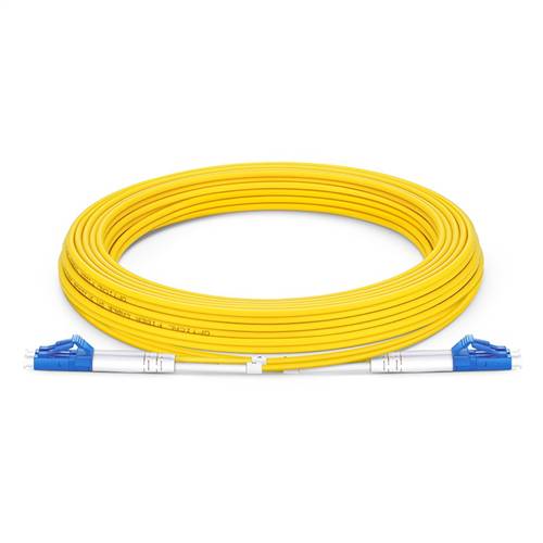 5m (16.4ft) 9/125 OS2 LC to LC Singlemode Duplex Fiber Optic Patch Cable
