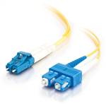 80m - 9/125 OS2 LC to SC Singlemode Duplex Fiber Cable
