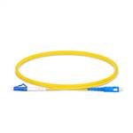 0.5m - 9/125 OS2 LC to SC Singlemode Simplex Fiber Cable