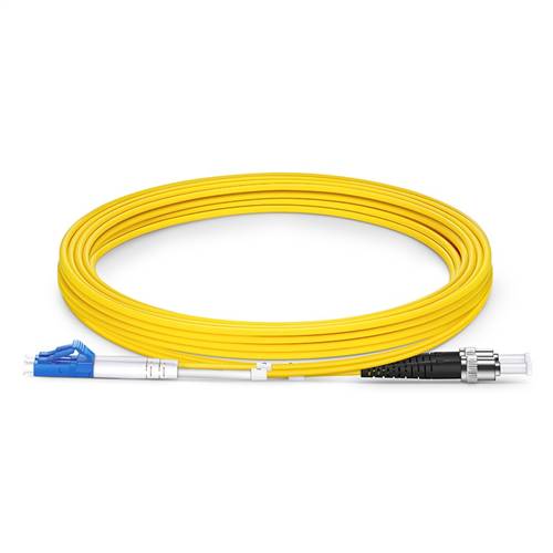 3m (9.8ft) 9/125 OS2 LC to ST Singlemode Duplex Fiber Optic Patch Cable