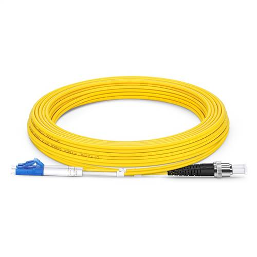 5m (16.4ft) 9/125 OS2 LC to ST Singlemode Duplex Fiber Optic Patch Cable