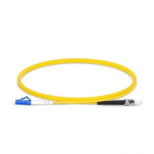 0.5m (1.6ft) 9/125 OS2 LC to ST Singlemode Simplex Fiber Optic Patch Cable