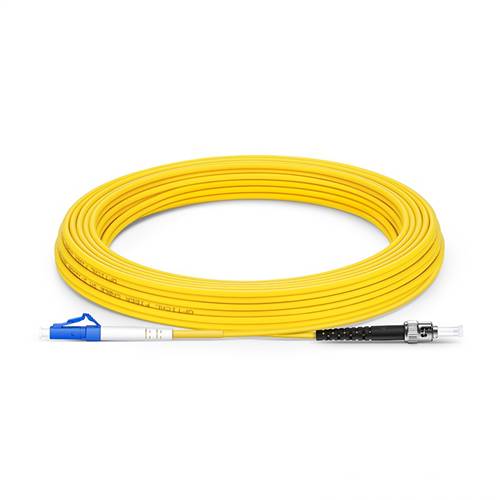 10m (32.8ft) 9/125 OS2 LC to ST Singlemode Simplex Fiber Optic Patch Cable