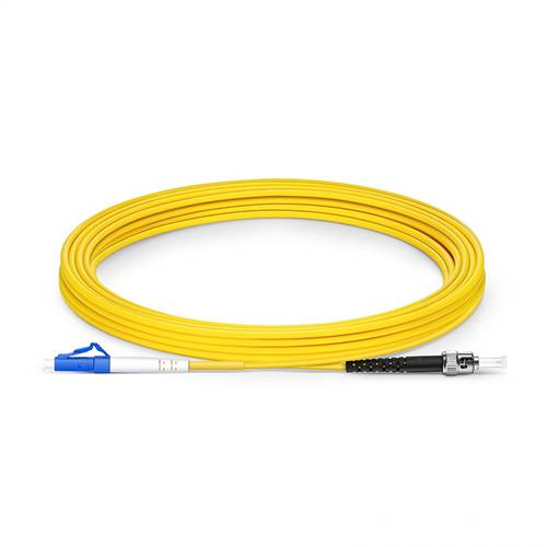 5m (16.4ft) 9/125 OS2 LC to ST Singlemode Simplex Fiber Optic Patch Cable