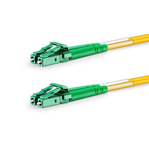 10m (32.8ft) LC APC to LC APC Duplex OS2 Single-Mode Fiber Patch Cable
