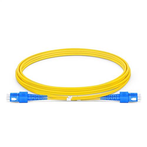 2m (6.6ft) 9/125 OS2 SC to SC Singlemode Duplex Fiber Optic Patch Cable