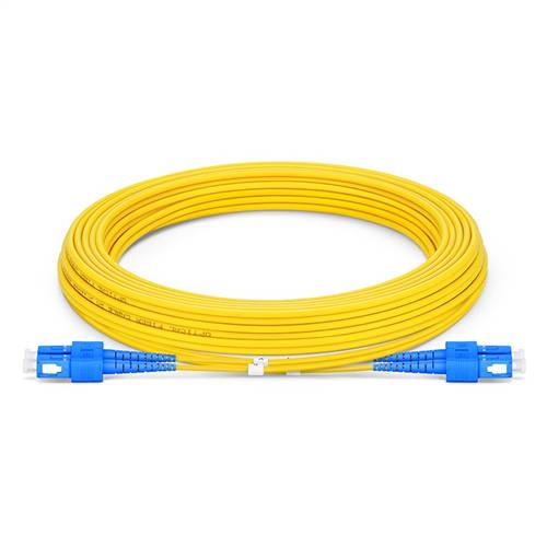 5m (16.4ft) 9/125 OS2 SC to SC Singlemode Duplex Fiber Optic Patch Cable