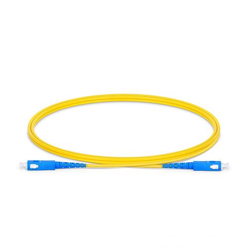 1m (3.3ft) 9/125 OS2 SC to SC Singlemode Simplex Fiber Optic Patch Cable