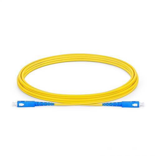 3m (9.8ft) 9/125 OS2 SC to SC Singlemode Simplex Fiber Optic Patch Cable