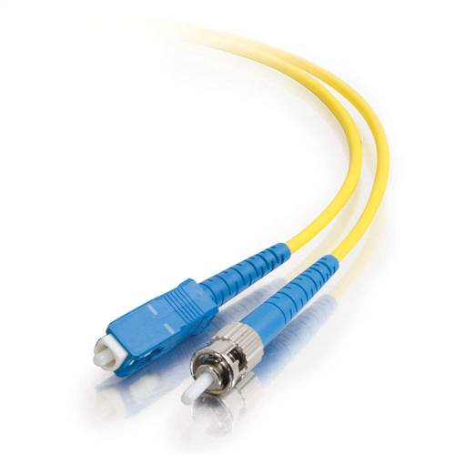 1m (3.3ft) 9/125 OS2 ST to SC Singlemode Simplex Fiber Optic Patch Cable