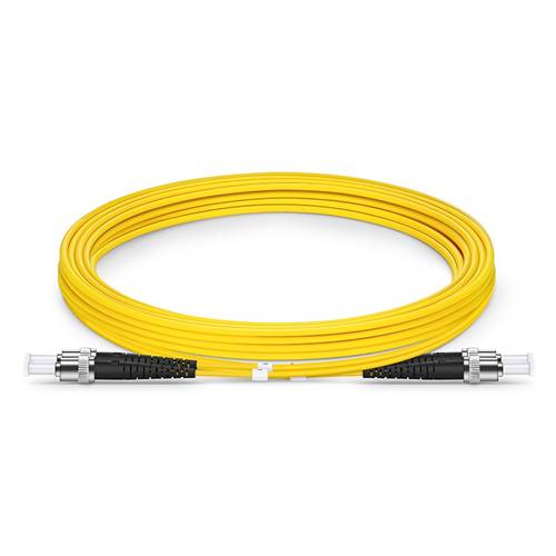 3m (9.8ft) 9/125 OS2 ST to ST Singlemode Duplex Fiber Optic Patch Cable